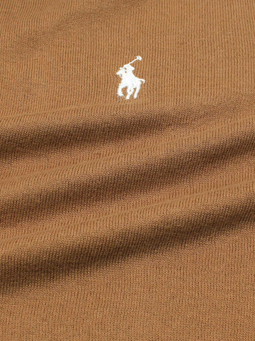 Brandahub polo shirts Premium Rl knit polo-brown