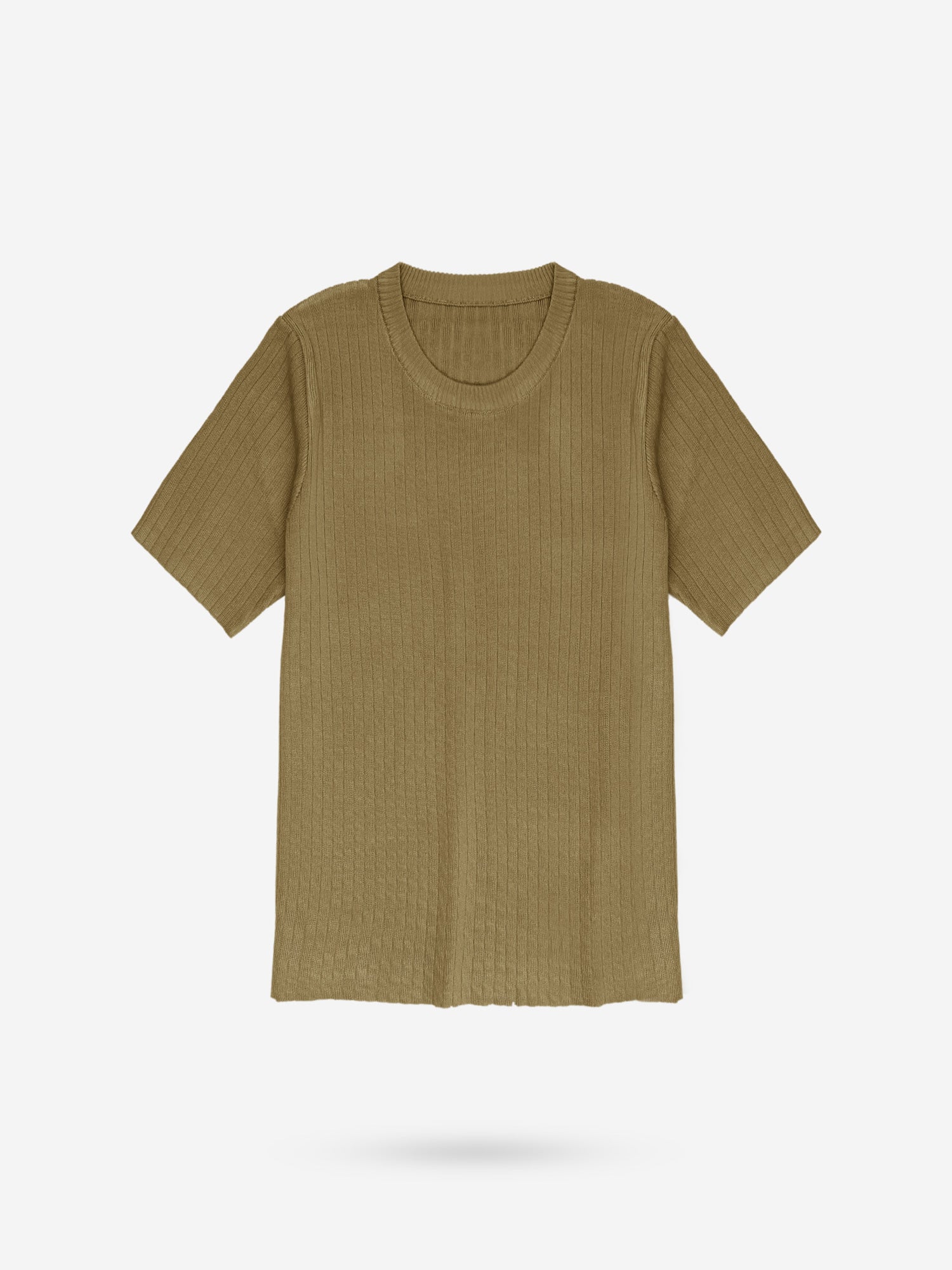 The Allure 3-Piece Textured Knit Set (khaki)