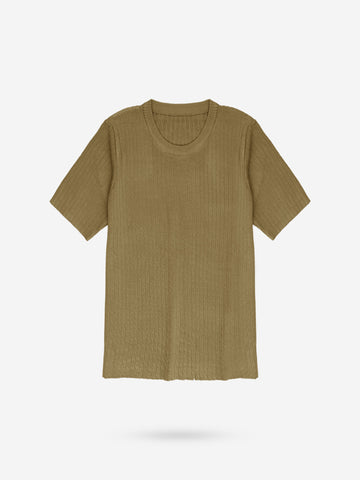 The Allure 3-Piece Textured Knit Set (khaki)