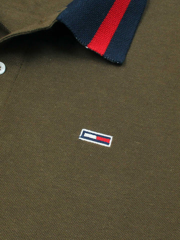 TJ polo olive green - brandahub