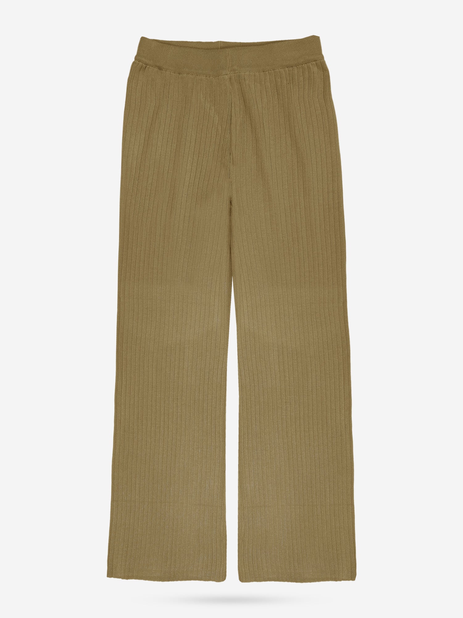 The Allure 3-Piece Textured Knit Set (khaki)