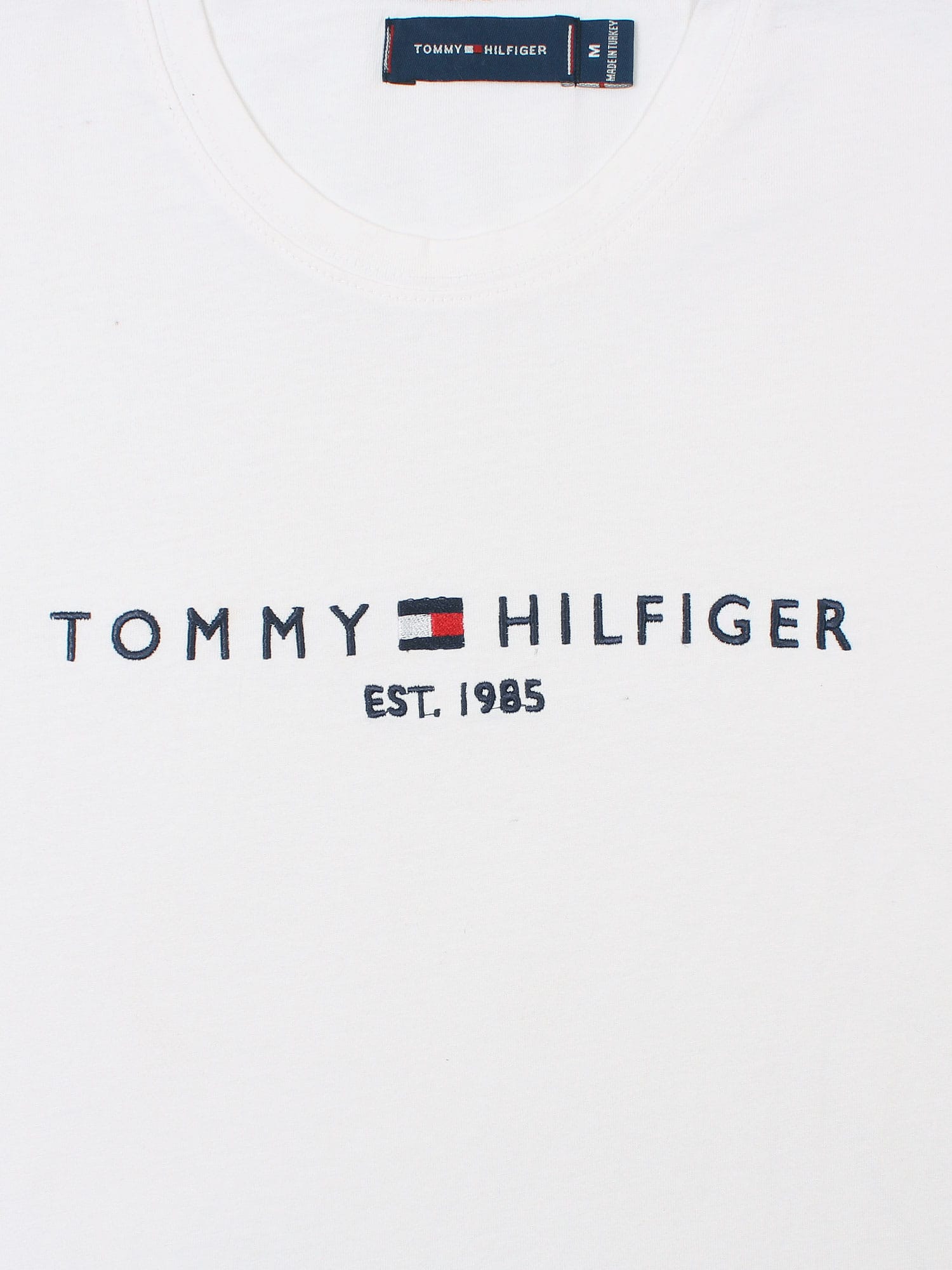Brandahub T-shirts premium th embroidery t-shirt white