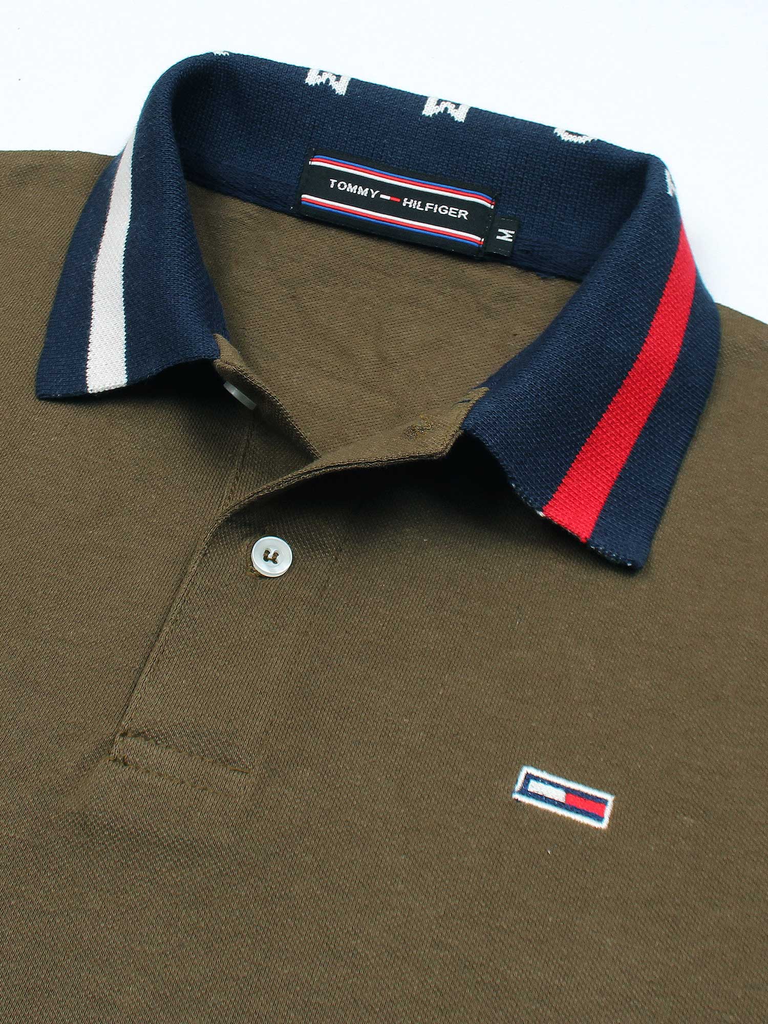 TJ polo olive green - brandahub
