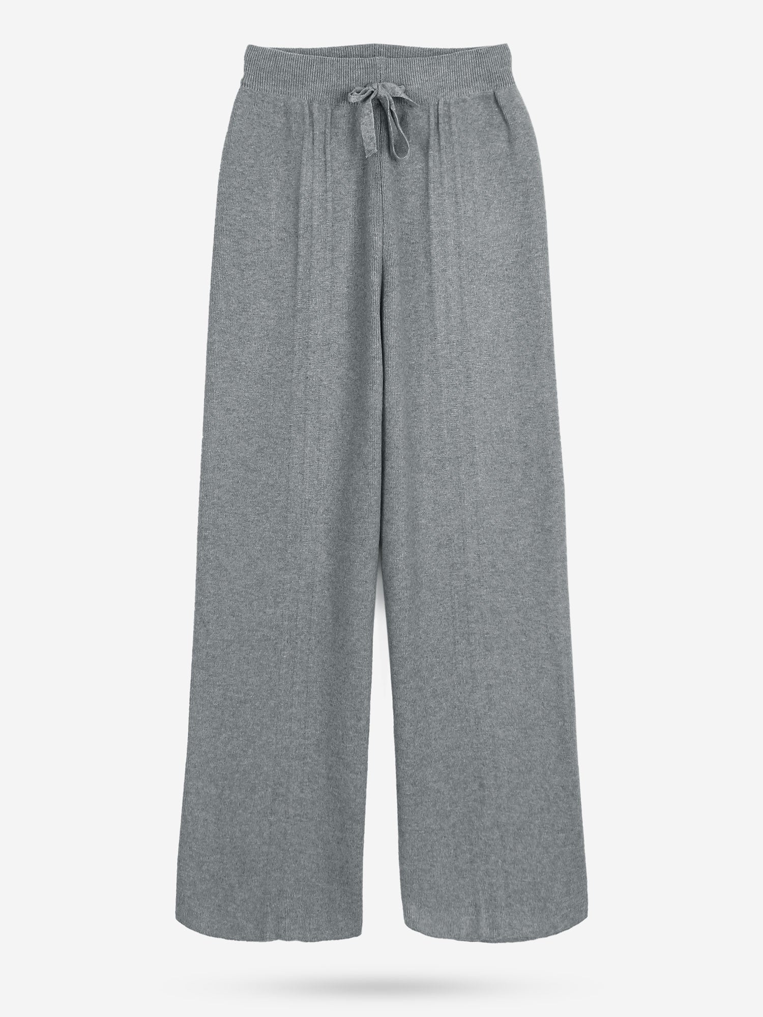 The Lwe Striped Knit Co-ord Set (heather grey)