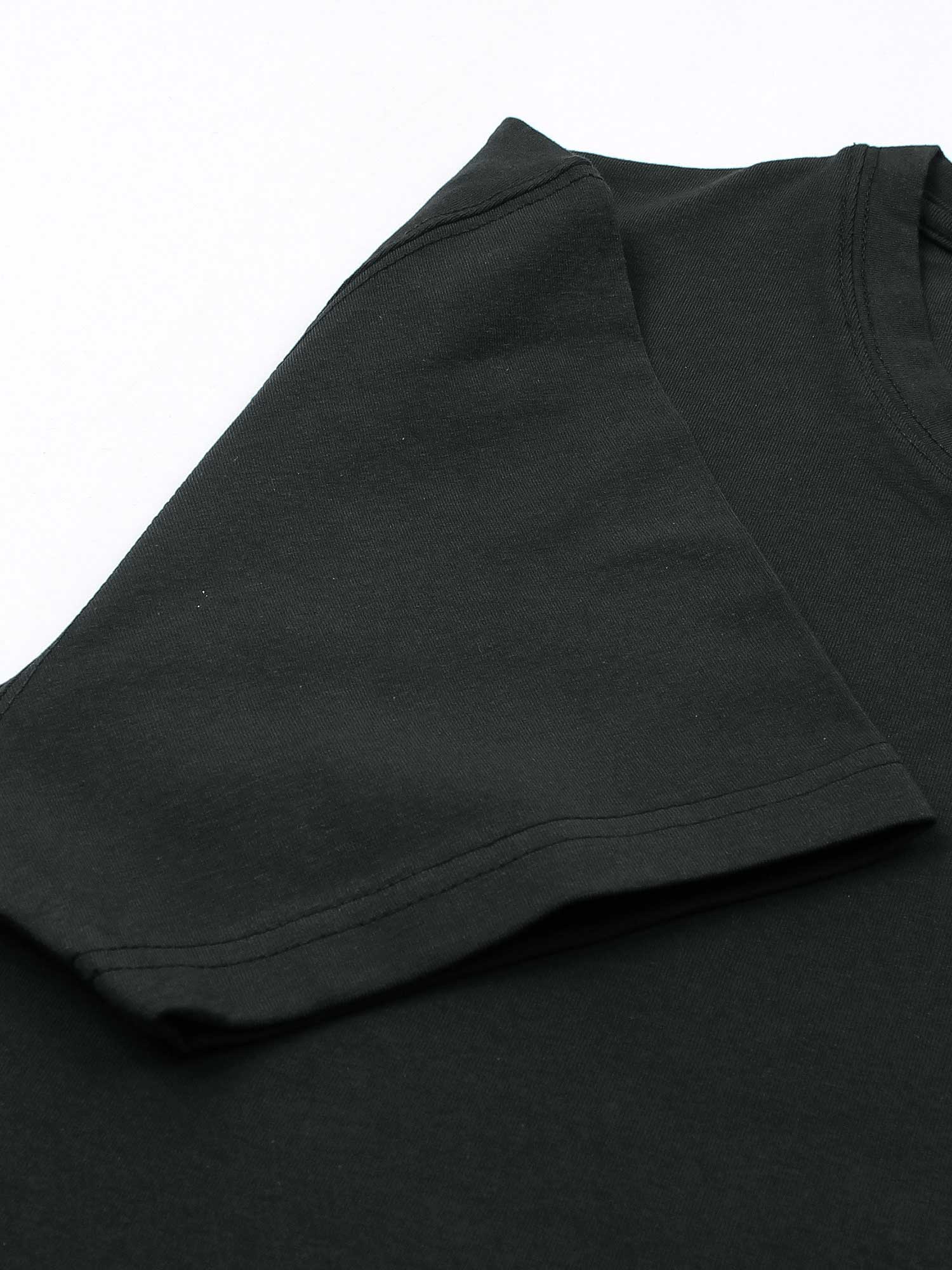 Brandahub T-shirts premium Lp t shirt-black
