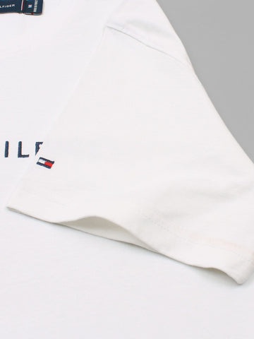 Brandahub T-shirts premium th embroidery t-shirt white