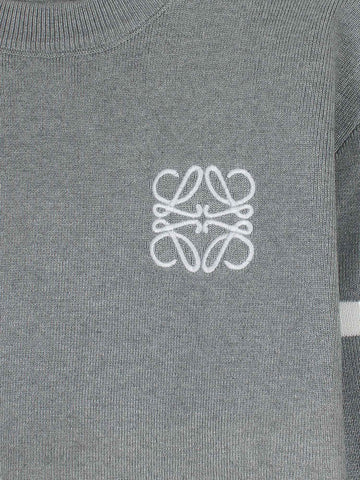 The Lwe Striped Knit Co-ord Set (heather grey)