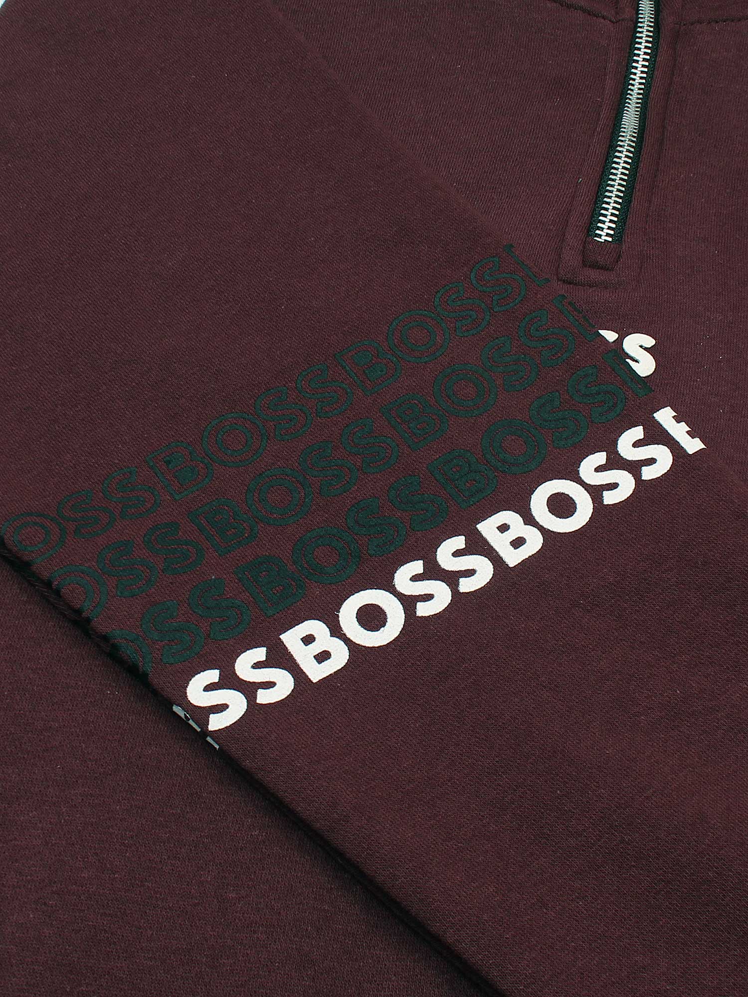 Bs Fleece Sweatshirt (maroon)