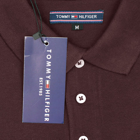 Th new polo-maroon