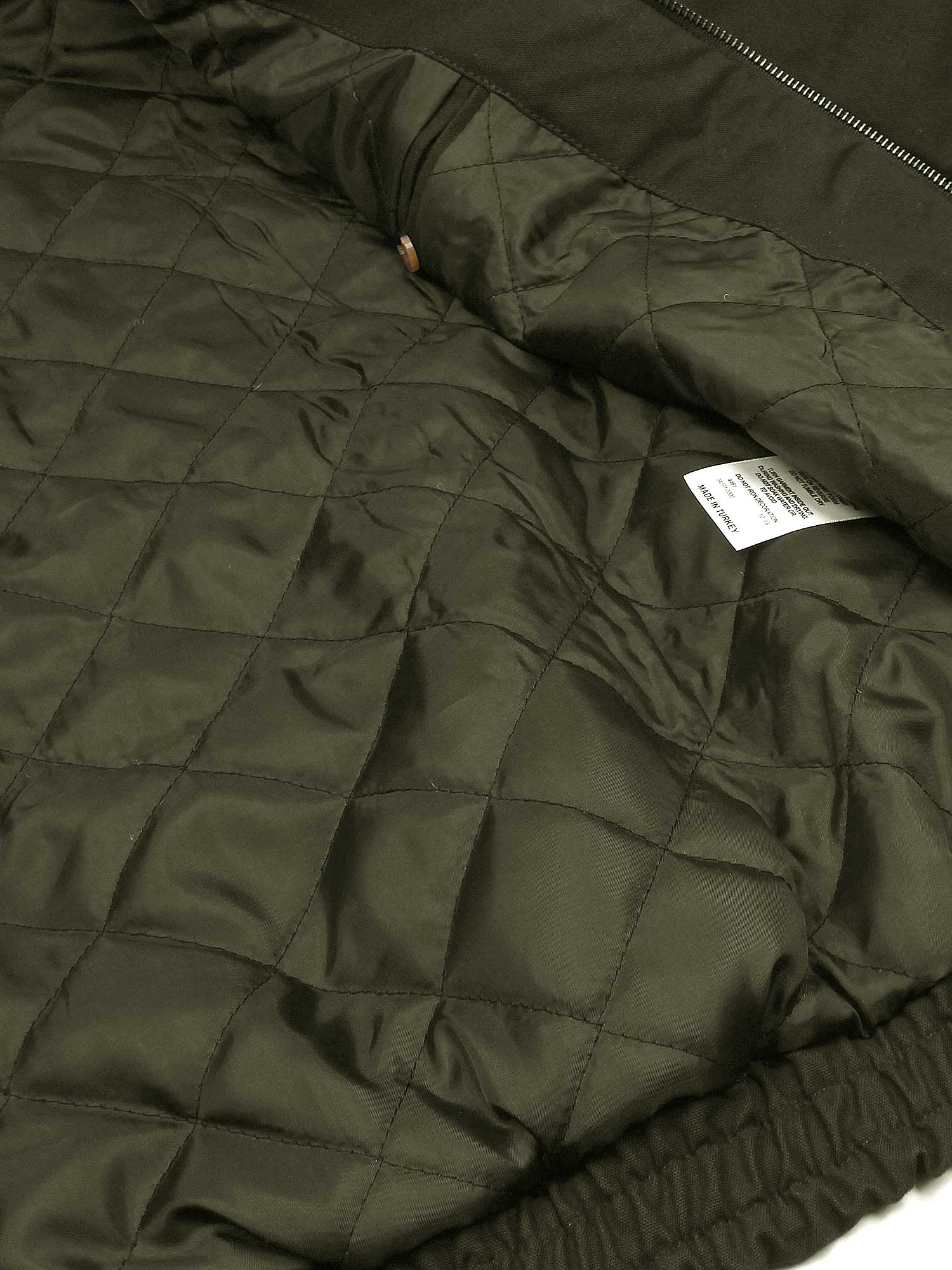 PRL Cotton Twill Jacket (collar) (olive green) - brandahub