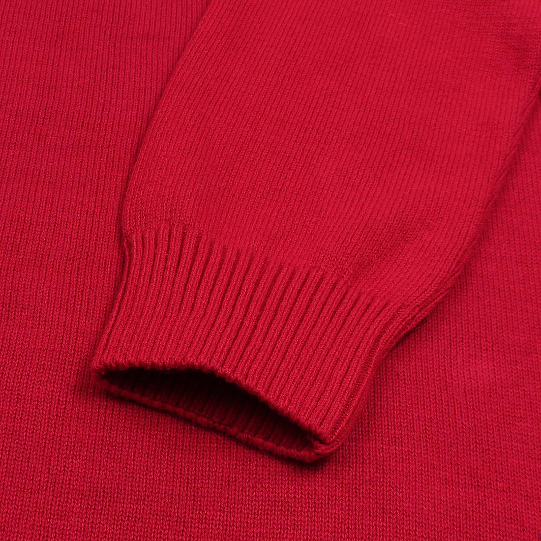 RL Crew neck Cotton Sweater (red)