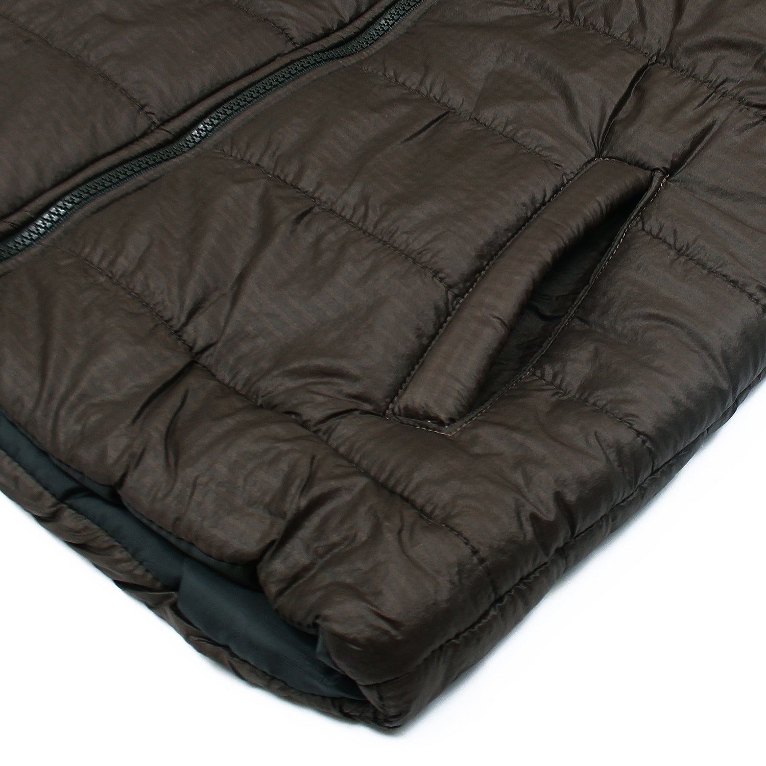 BL dark brown puffer