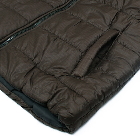 BL dark brown puffer