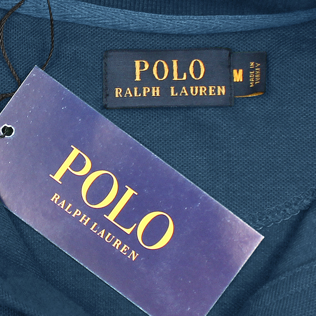 RL triple pony polo-blue