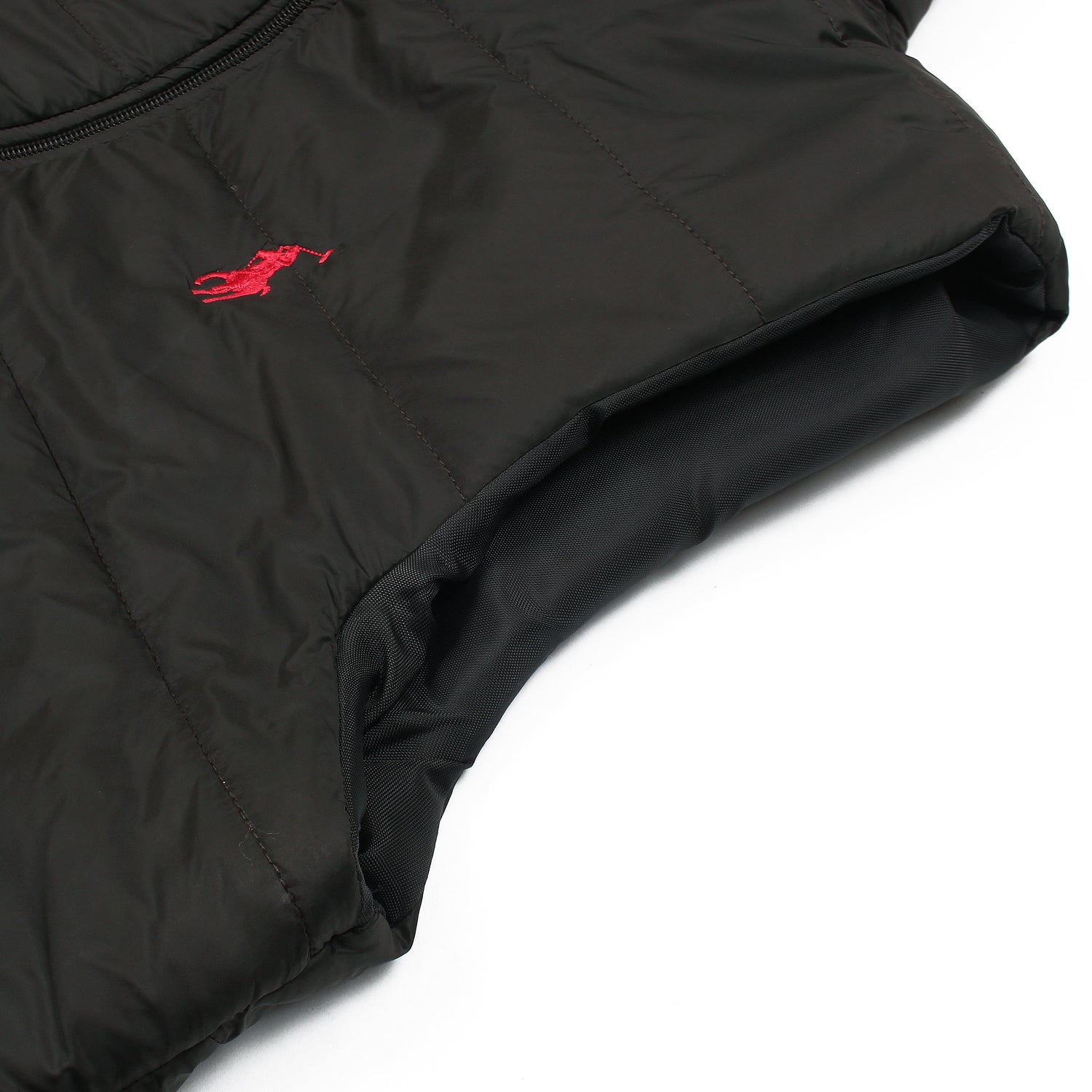 PRL Puffer Black With Small Pony - brandahub