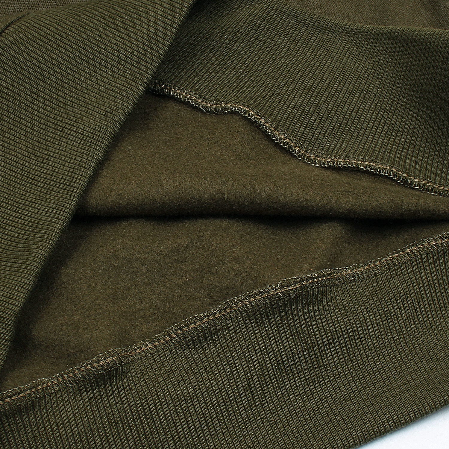 The RL Fleece Sweatshirt (olive green)
