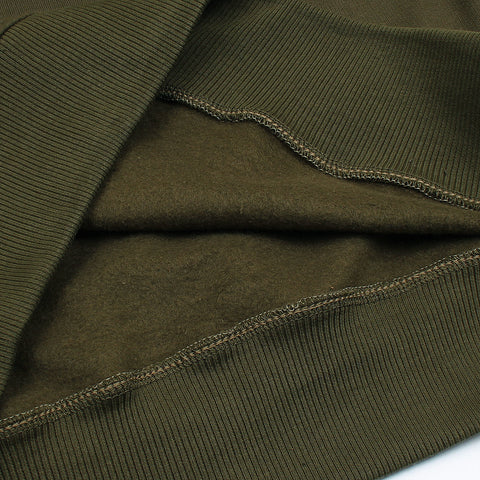 The RL Fleece Sweatshirt (olive green)