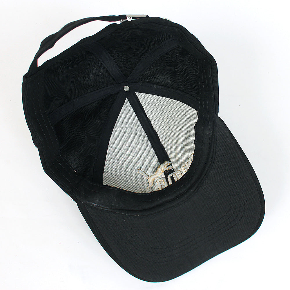 p.u.m.a cap black with gold