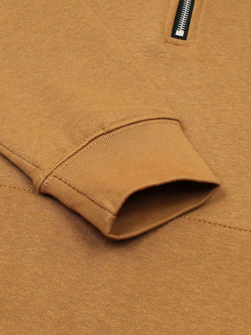 Gnt Fleece Sweatshirt (camel brown)