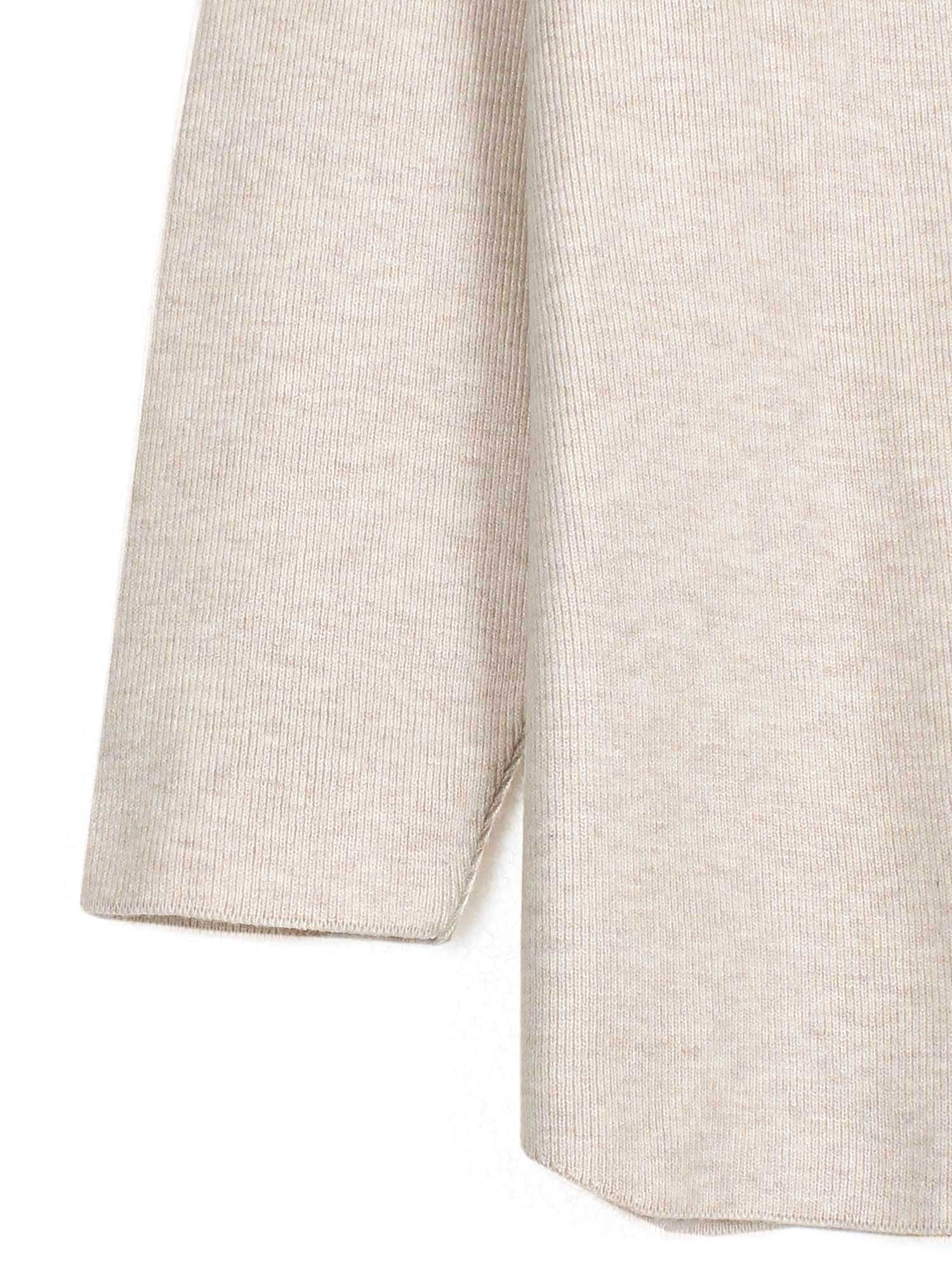 The Sweetheart Ribbed Knit Set (beige)