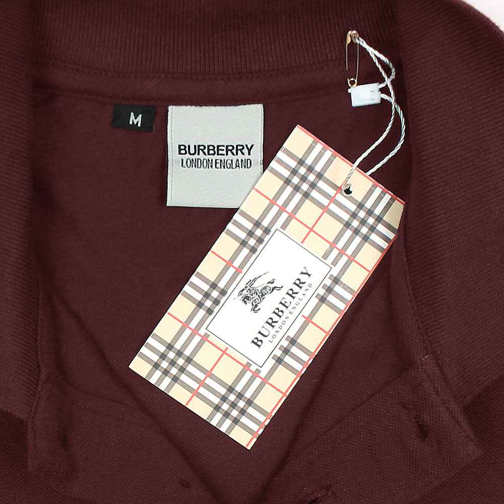 bb polo-maroon