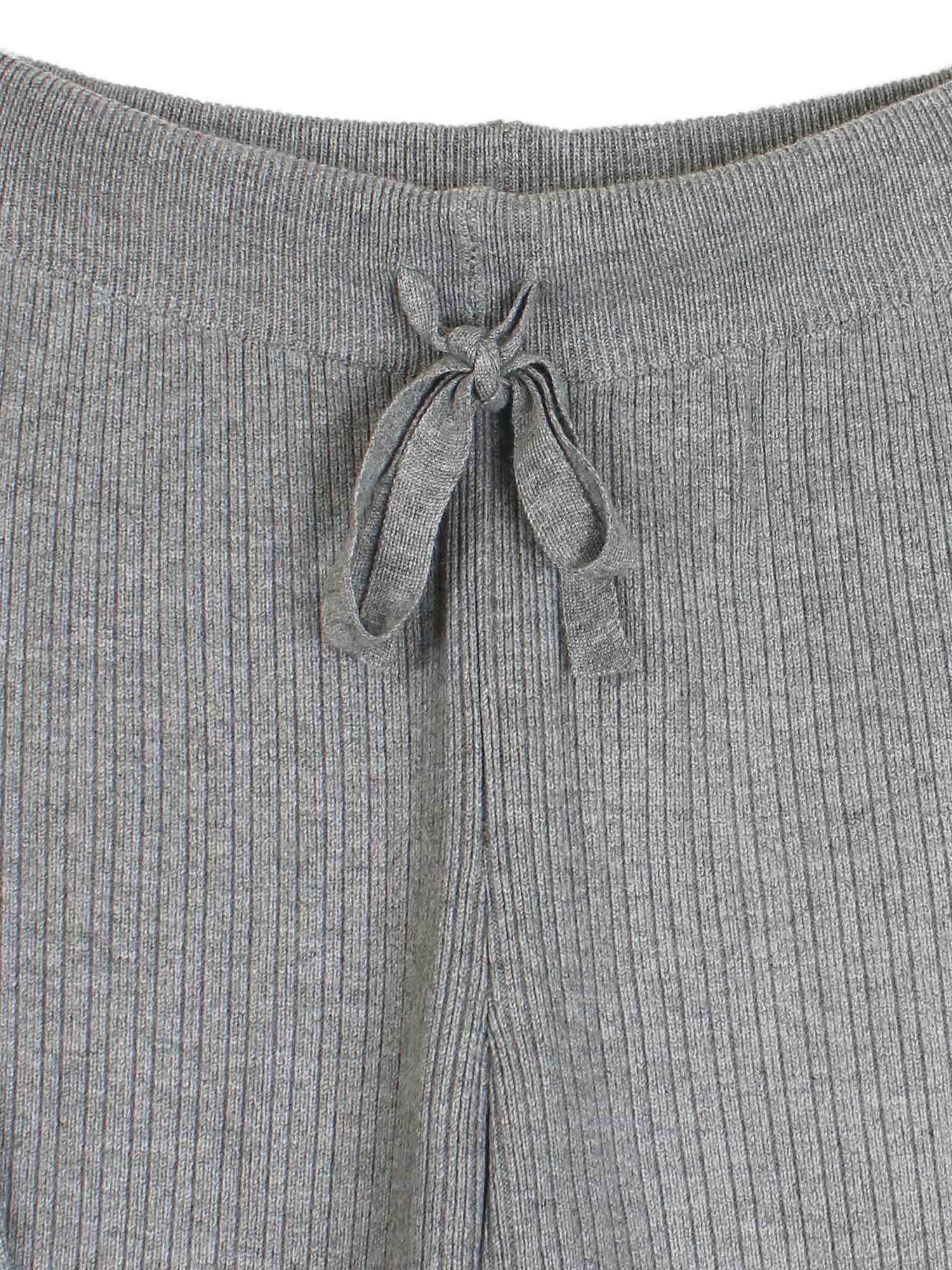 The Dynasty Frog Button Knit Set (grey)