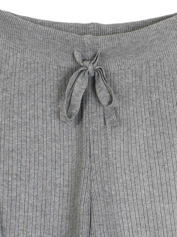 The Dynasty Frog Button Knit Set (grey)