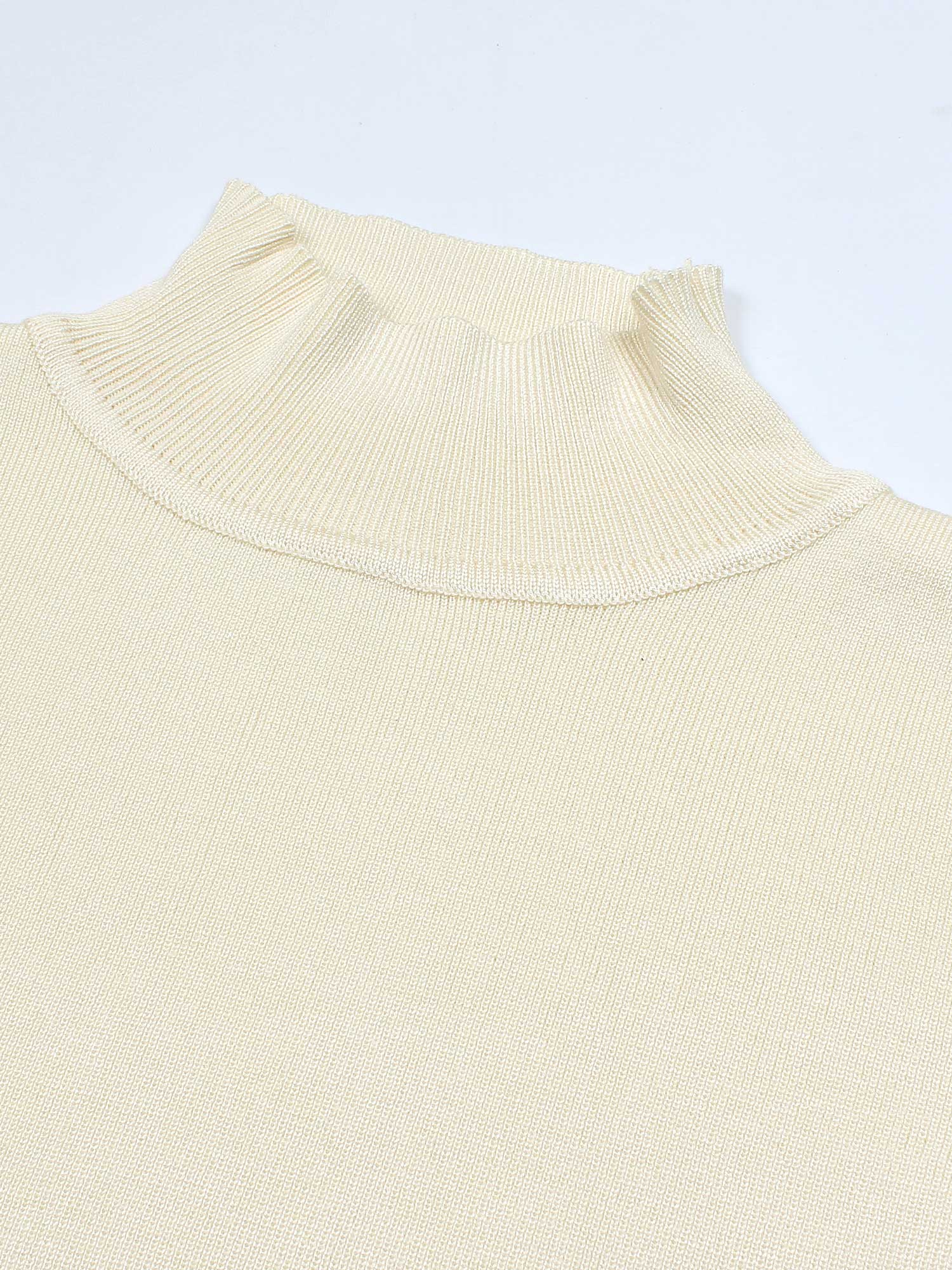 The Heritage Houndstooth 3-Piece Knit Set (Cream)