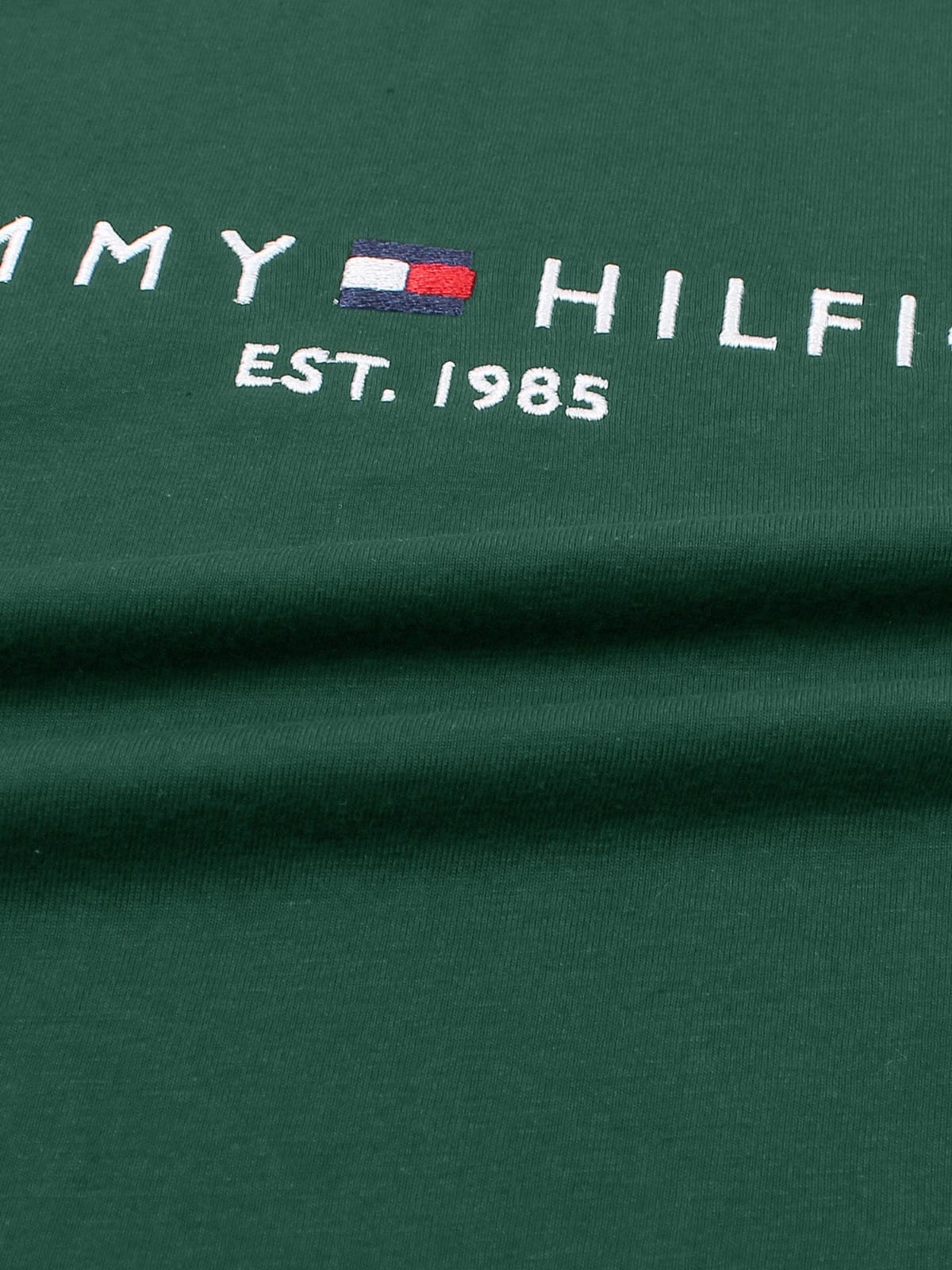 Brandahub T-shirts premium th embroidery t-shirt green