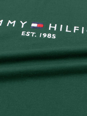 Brandahub T-shirts premium th embroidery t-shirt green