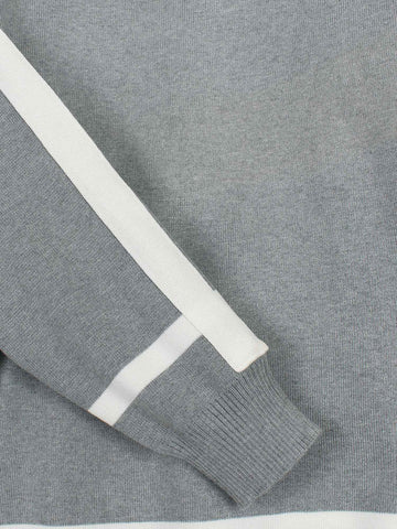 The Lwe Striped Knit Co-ord Set (heather grey)