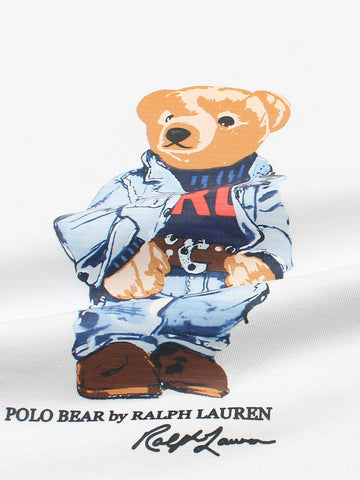 Brandahub T-shirts PRL bear T Shirt-white
