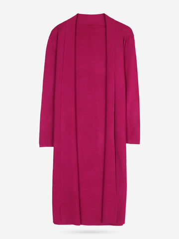 The Mayfair 3-Piece Layering Knit Set (Fuchsia)