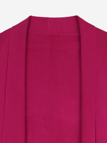 The Mayfair 3-Piece Layering Knit Set (Fuchsia)
