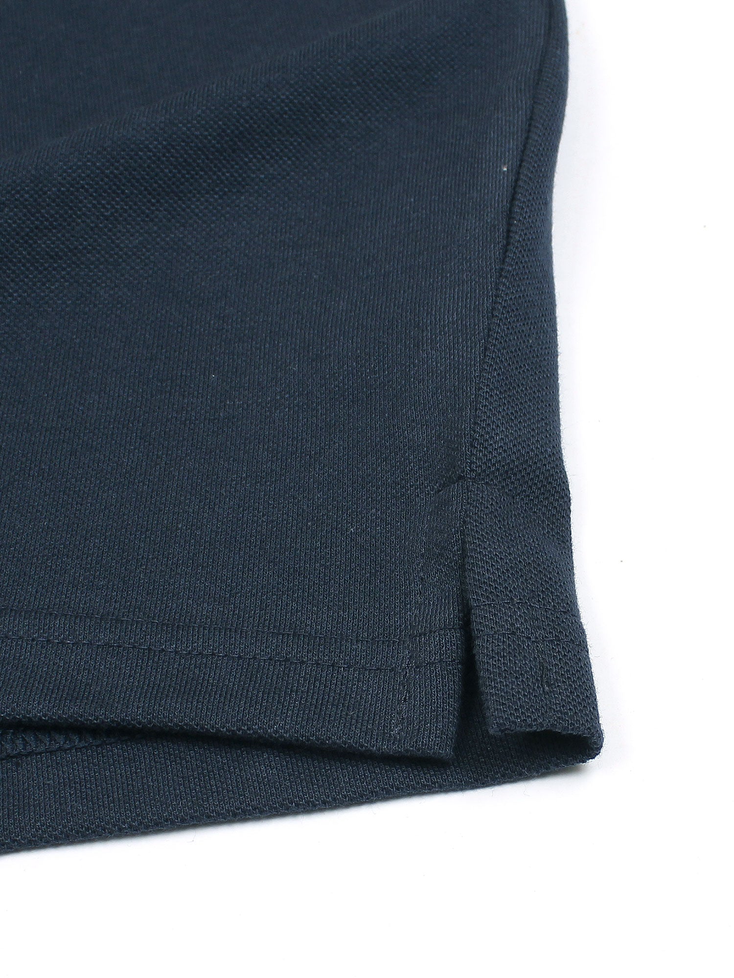 Hb zip polo-Navy blue