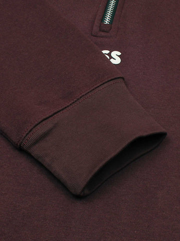 Bs Fleece Sweatshirt (maroon)