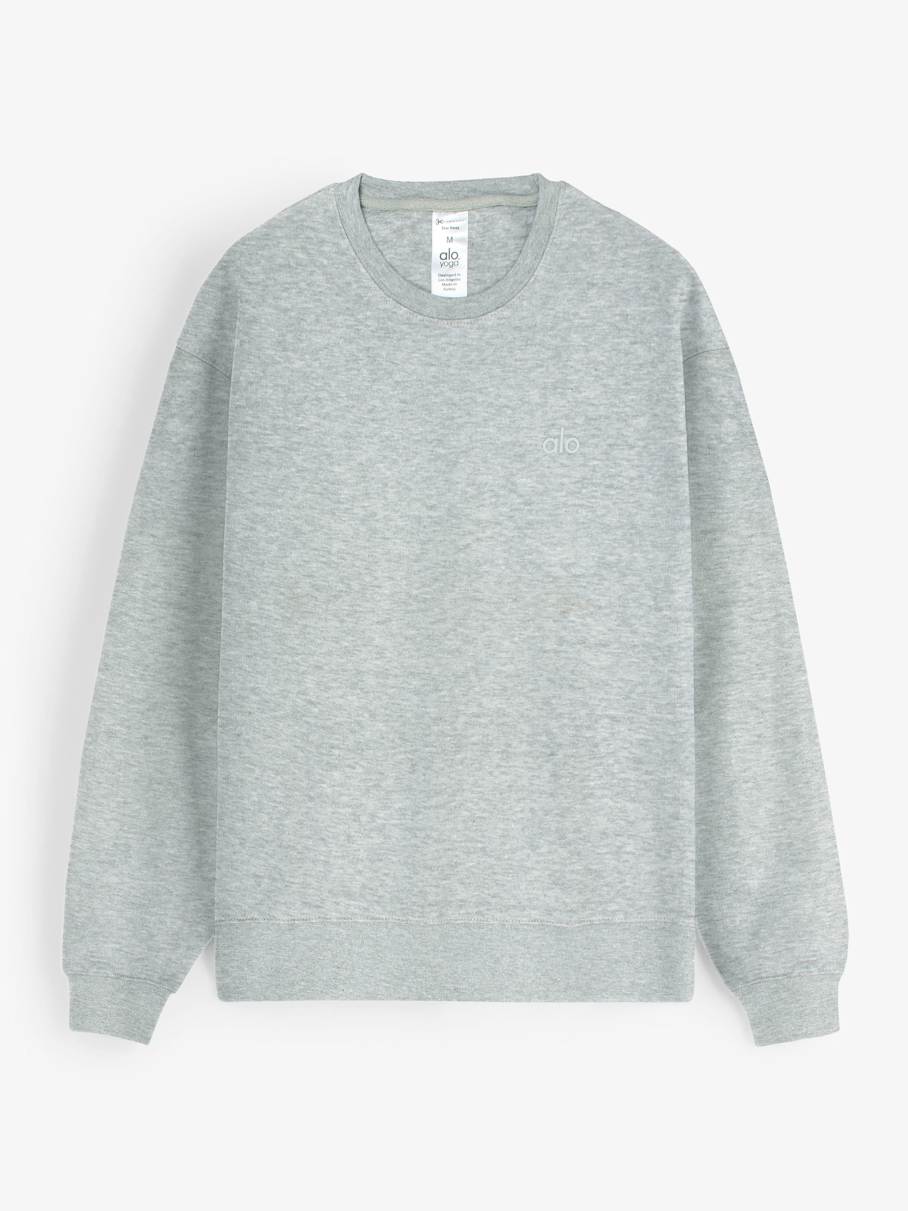 Brandahub sweartshirts The Ao Fleece Sweatshirt (heather grey) unisex