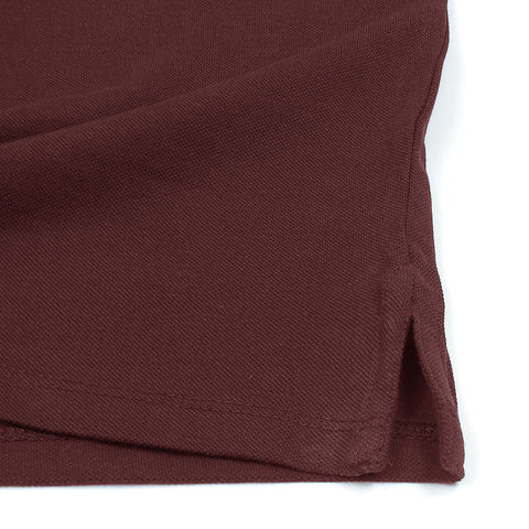 bb polo-maroon