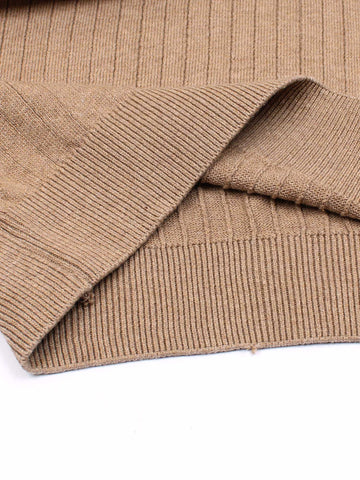 Th knit polo- khaki