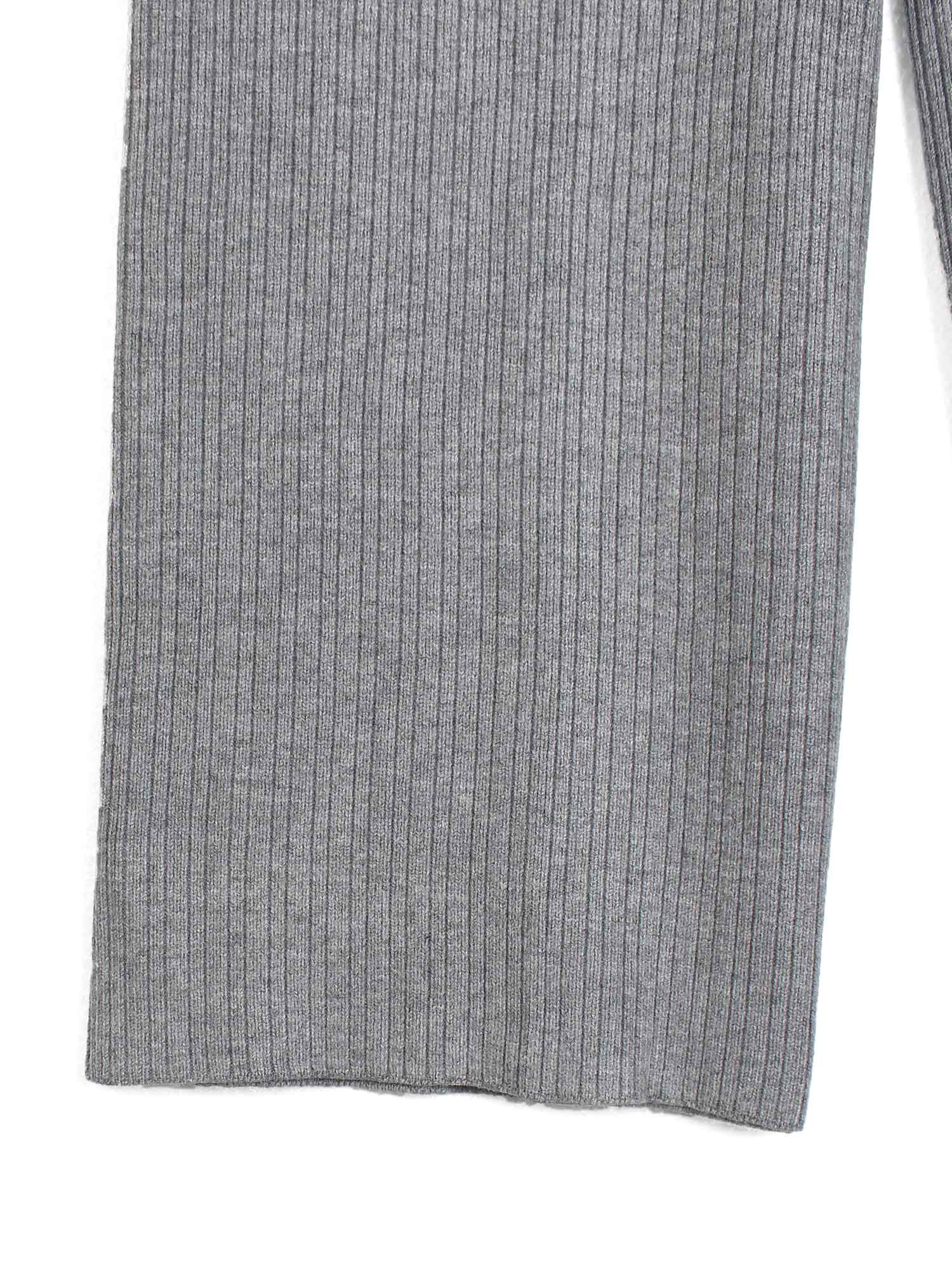 The Dynasty Frog Button Knit Set (grey)