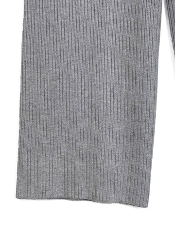 The Dynasty Frog Button Knit Set (grey)