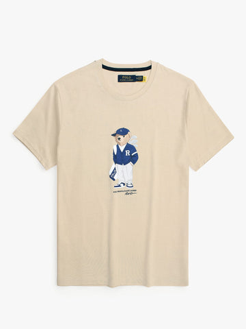 Brandahub T-shirts PRL bear T Shirt-beige