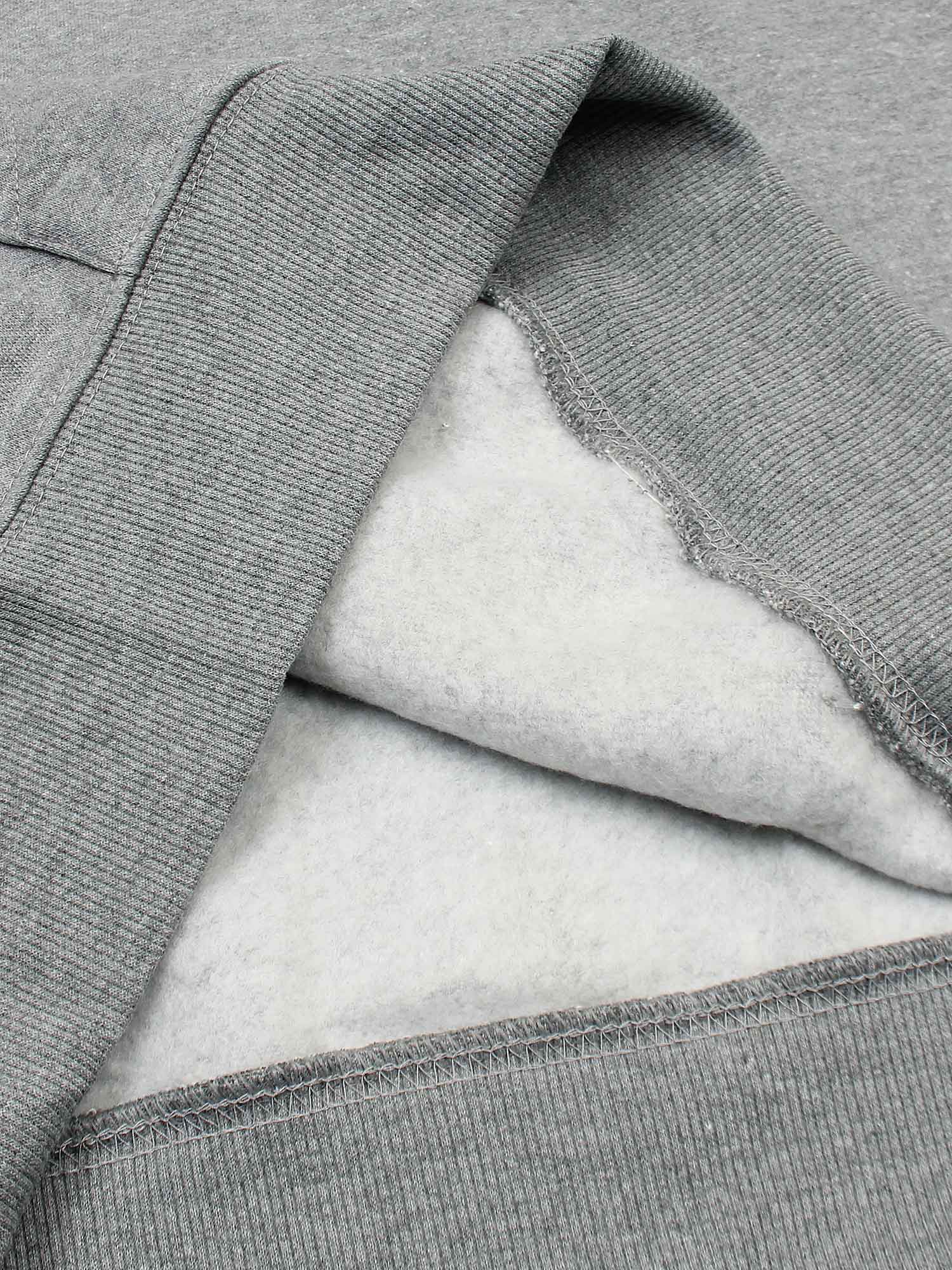 T-H Fleece Sweatshirt (Heather grey)