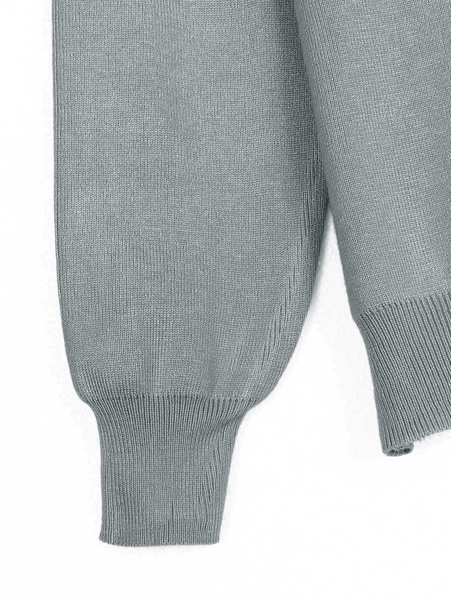 The mumu Crystal-Embellished Knit Set (grey)