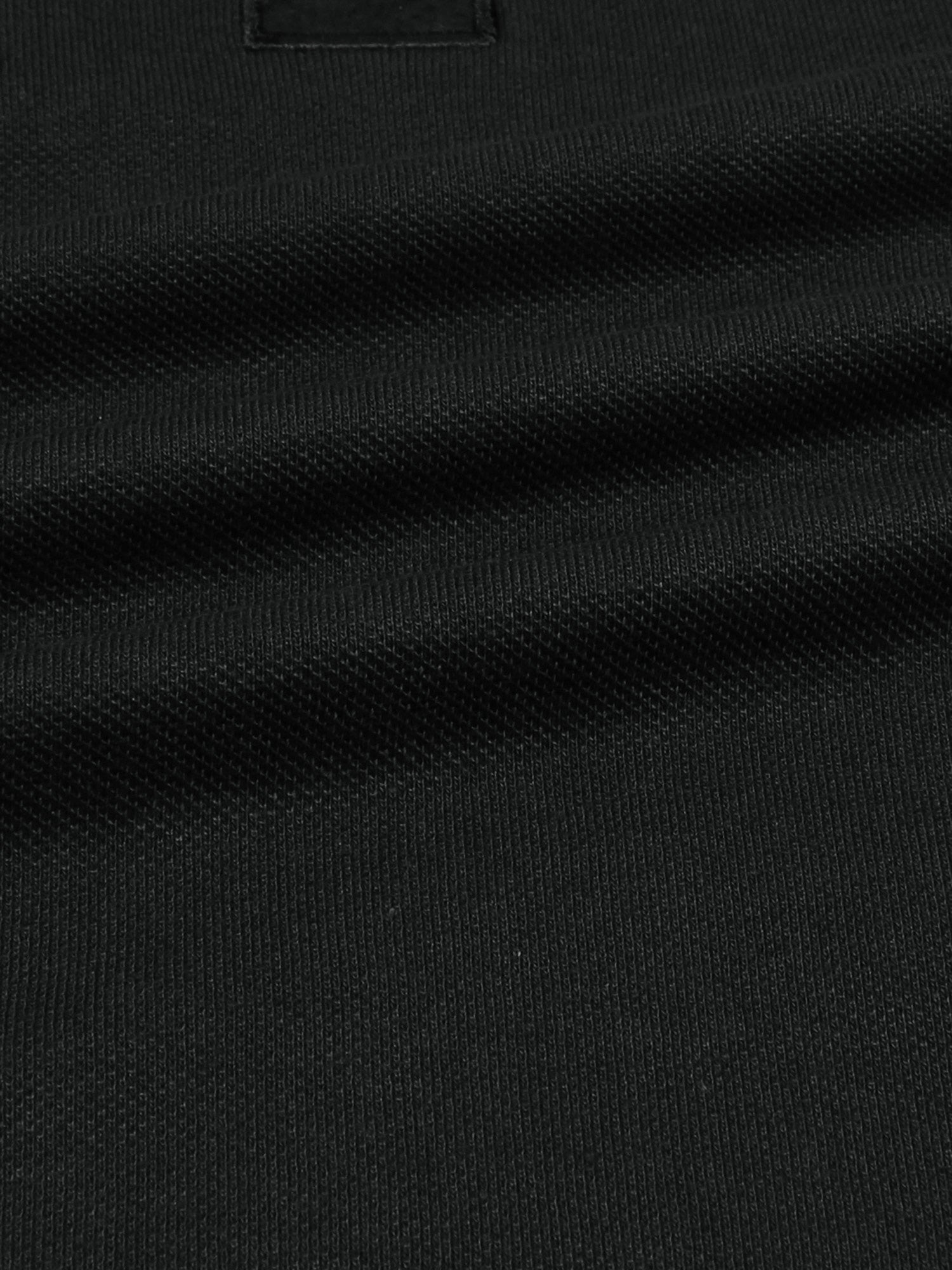 Hb zip polo-black