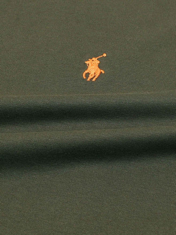 Brandahub T-shirts Prl small pony tshirt-olive green