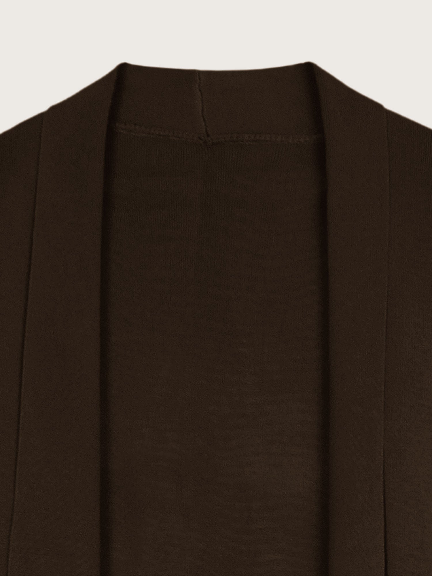 The Mayfair 3-Piece Layering Knit Set (Chocolate Brown)