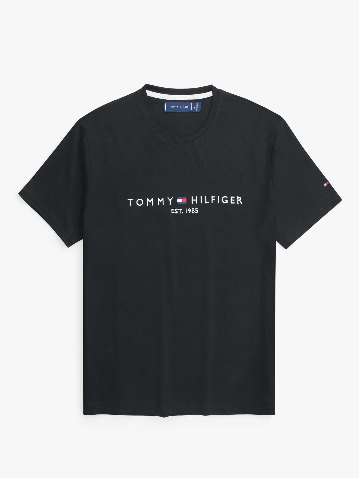 Brandahub T-shirts premium th embroidery t-shirt black