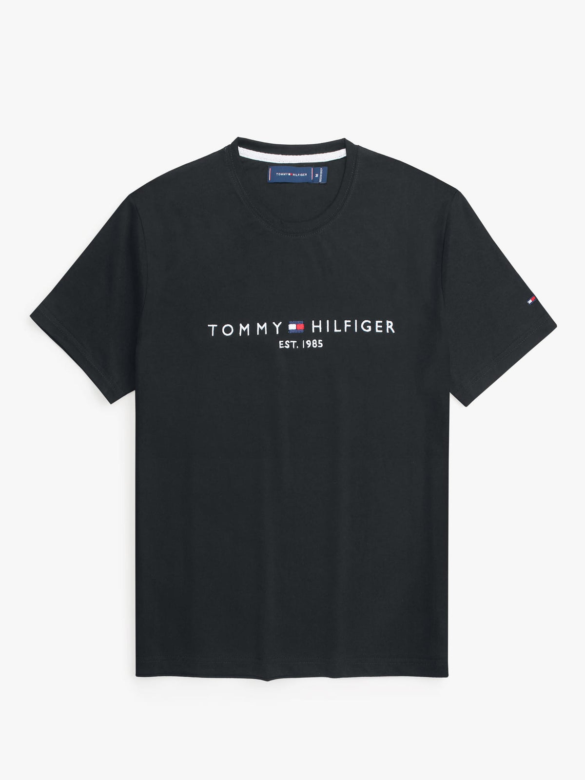 Brandahub T-shirts premium th embroidery t-shirt black