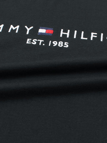 Brandahub T-shirts premium th embroidery t-shirt black